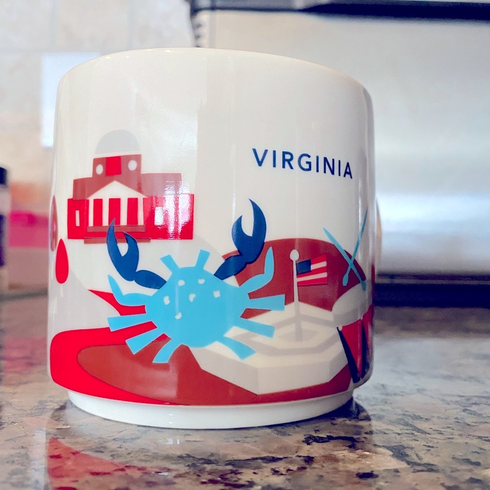 Starbucks You Are Here Collection - Virginia Mug Cup